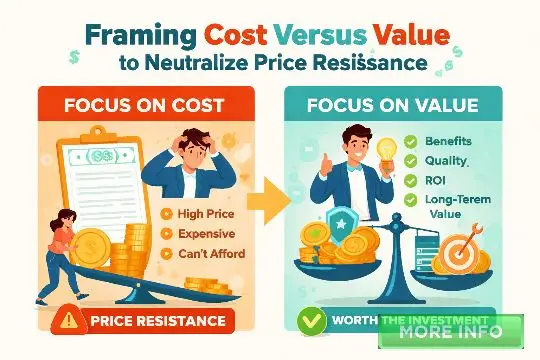 Cognitive Contrast Framing Cost versus Value to Neutralize Price Resistance