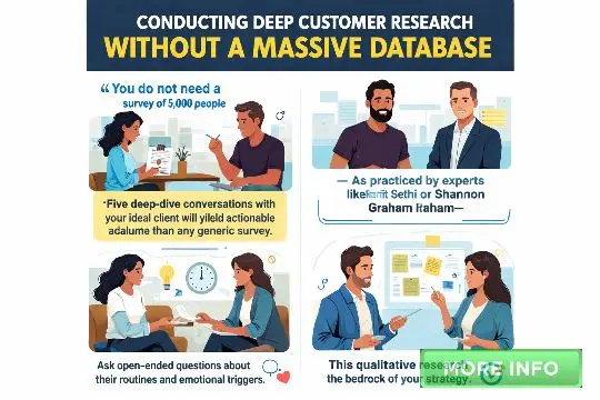 Conducting Deep Customer Research Without a Massive Database