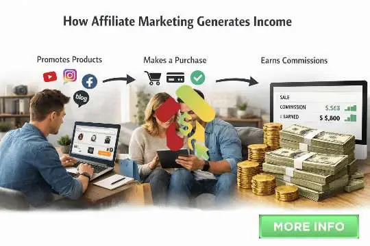 How Affiliate Marketing Generates Income