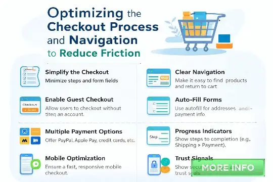 Optimizing the Checkout Process and Navigation to Reduce Friction