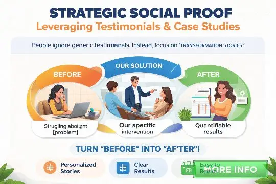 Strategic Social Proof Leveraging Testimonials and Case Studies