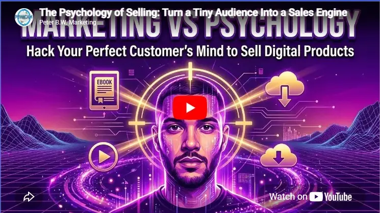 The Psychology of Selling Turn a Tiny Audience Into a Sales Engine