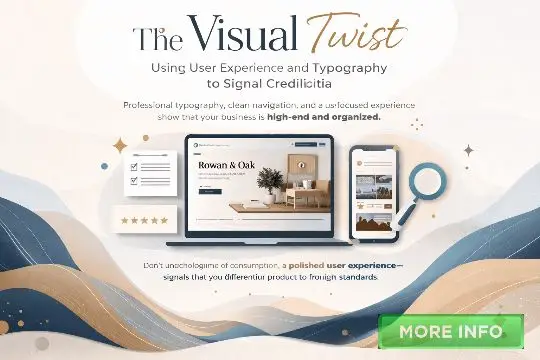Using User Experience and Typography to Signal Credibility