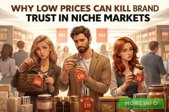 Why Low Prices Can Kill Brand Trust in Niche Markets