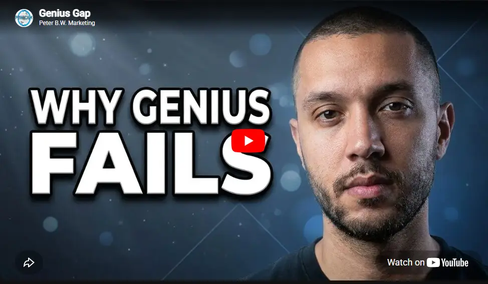 Why genius fails