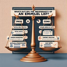 Questioning the Email List Necessity in Affiliate Marketing