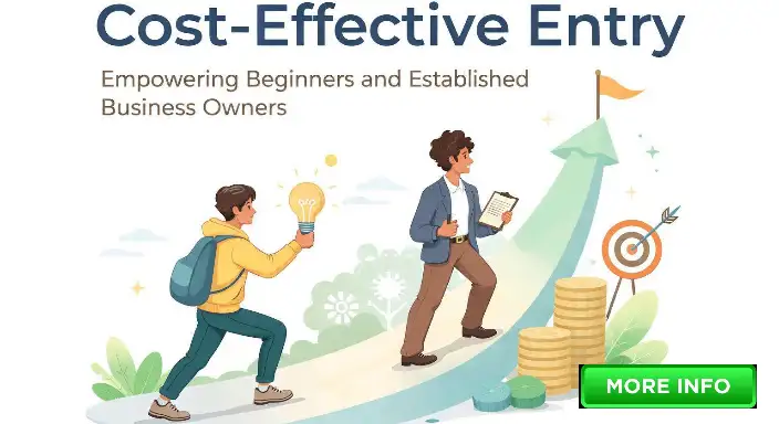 Cost Effective Entry Empowering Beginners and Established Business Owners
