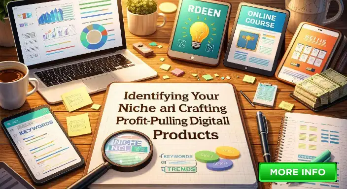 Identifying Your Niche and Crafting Profit Pulling Digital Products