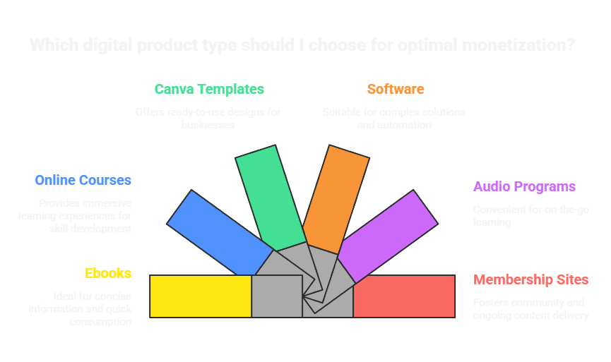 4 choose high value digital product