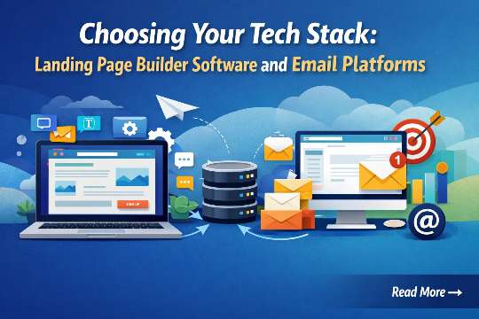 Choosing Your Tech Stack Landing Page Builder Software and Email Platforms