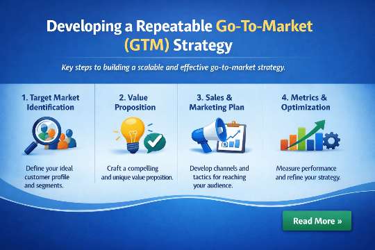 Developing a Repeatable Go To Market (GTM) Strategy