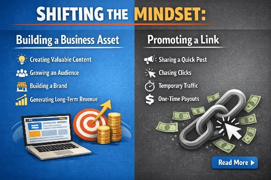 Shifting the Mindset Building a Business Asset vs. Promoting a Link