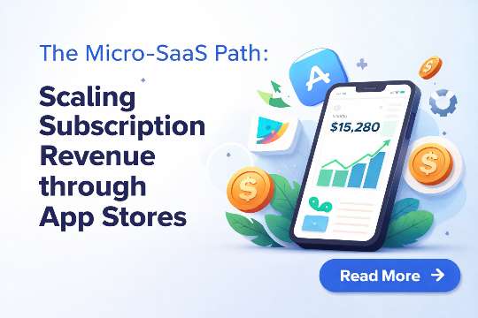 The Micro SaaS Path Scaling Subscription Revenue through App Stores