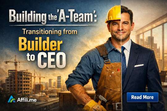 Transitioning from Builder to CEO